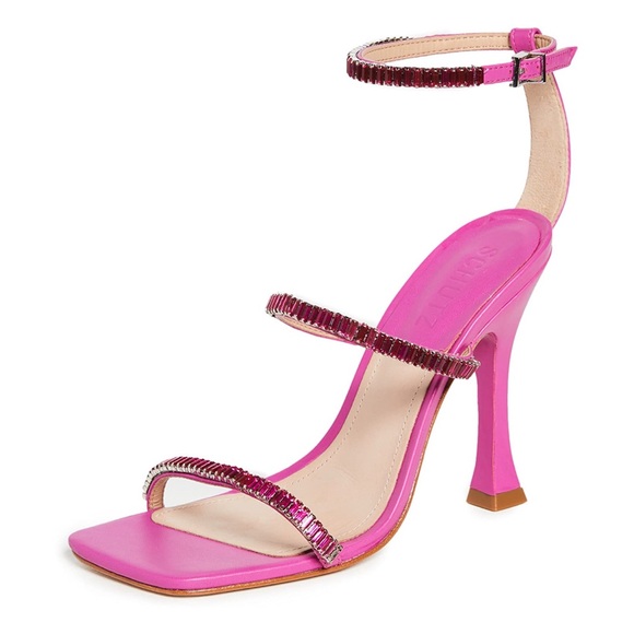 VERY PINK Schutz NELLINA Heels size 8.5 - Picture 1 of 13
